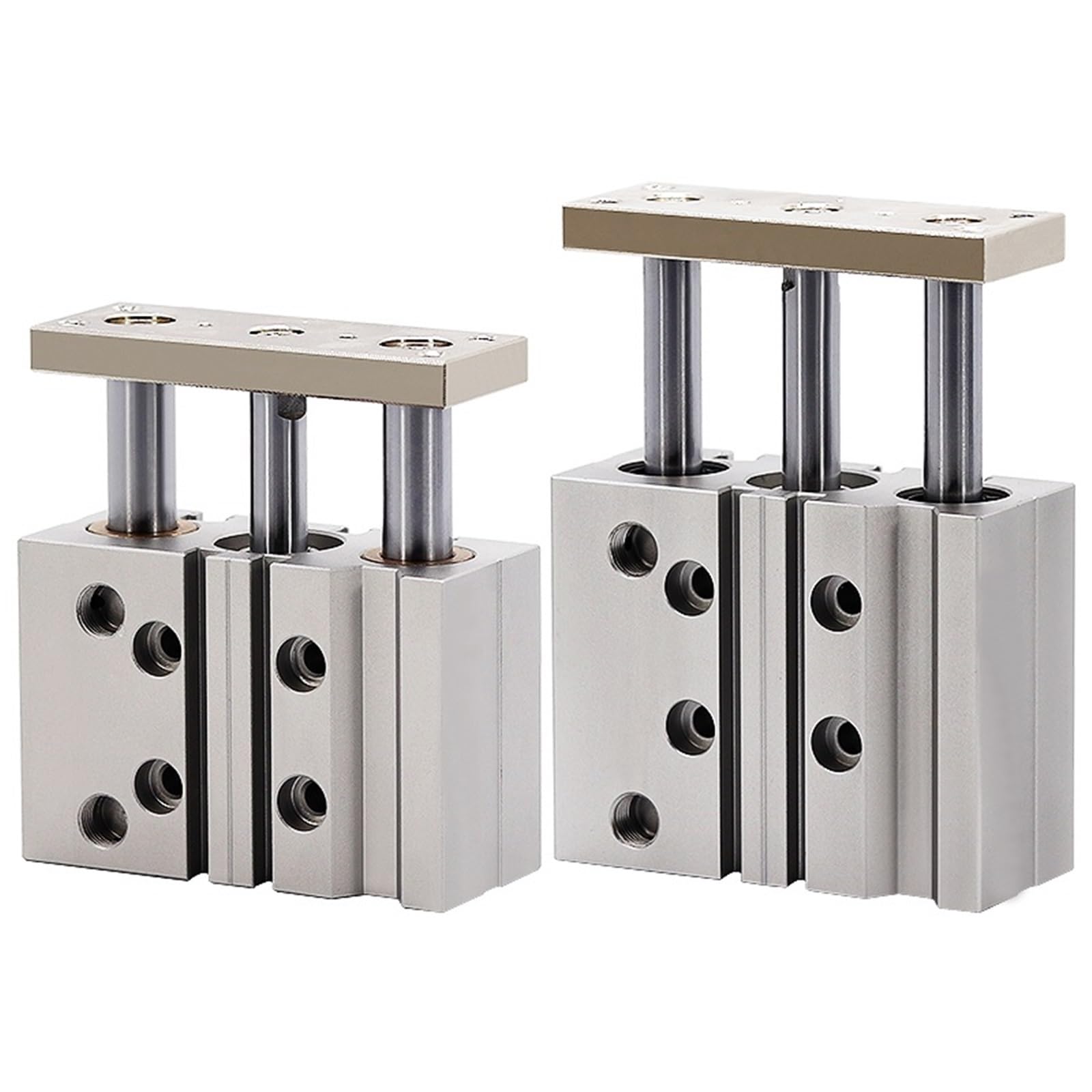Cylindre à 3 axes TCM 12 course 175mm avec tige de guidage robuste
