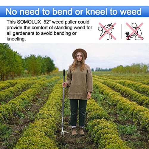 Somolux SWP-02 52'' Weed Puller Stand-Up Weeder Weeding Tool thumb #5