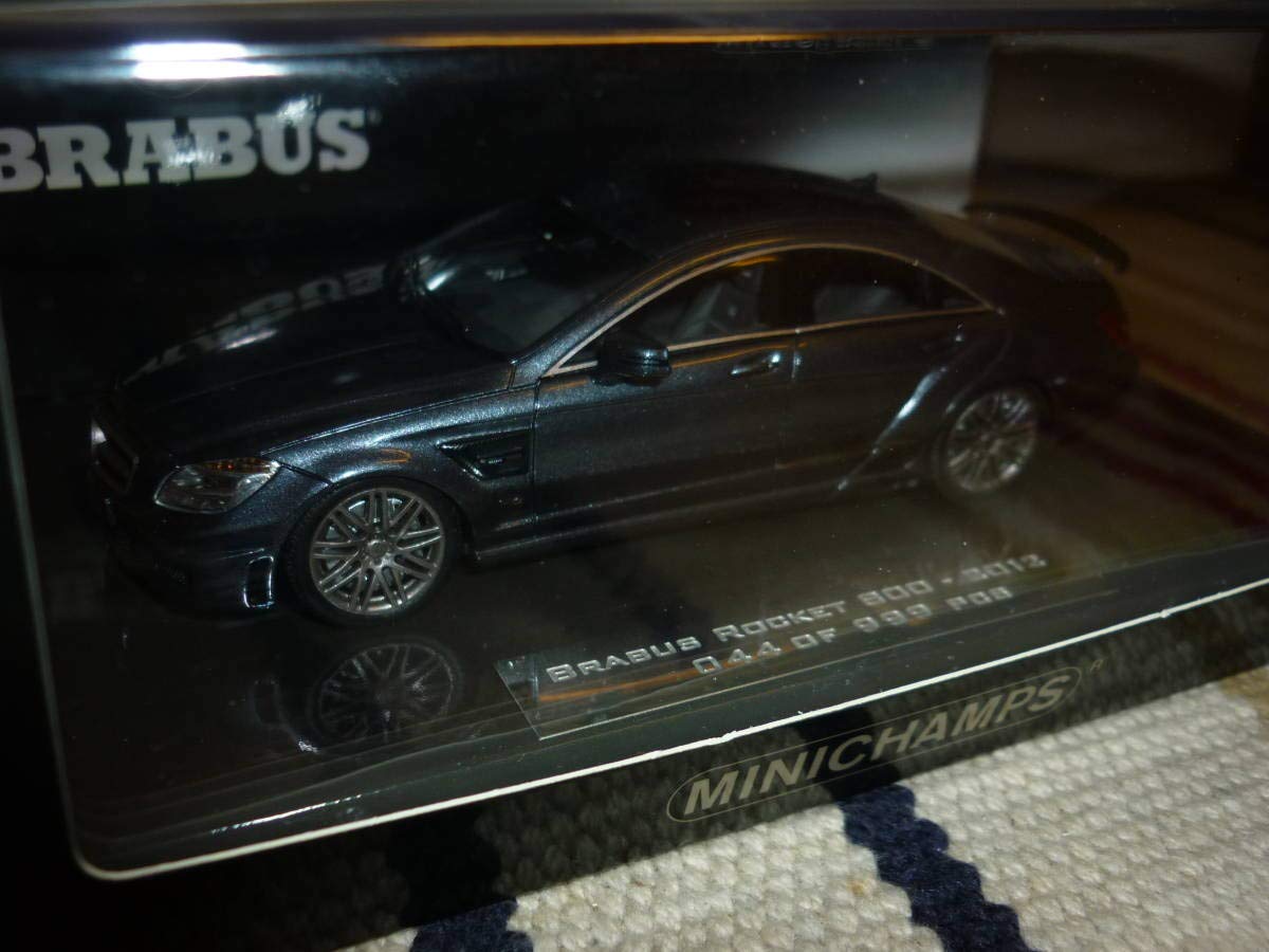 BRABUS ROCKET800 2012-black黒1/43 Amazon.co.jp: PMA 1/43 Mercedes-Benz Brabus Rocket 800 Black 2012