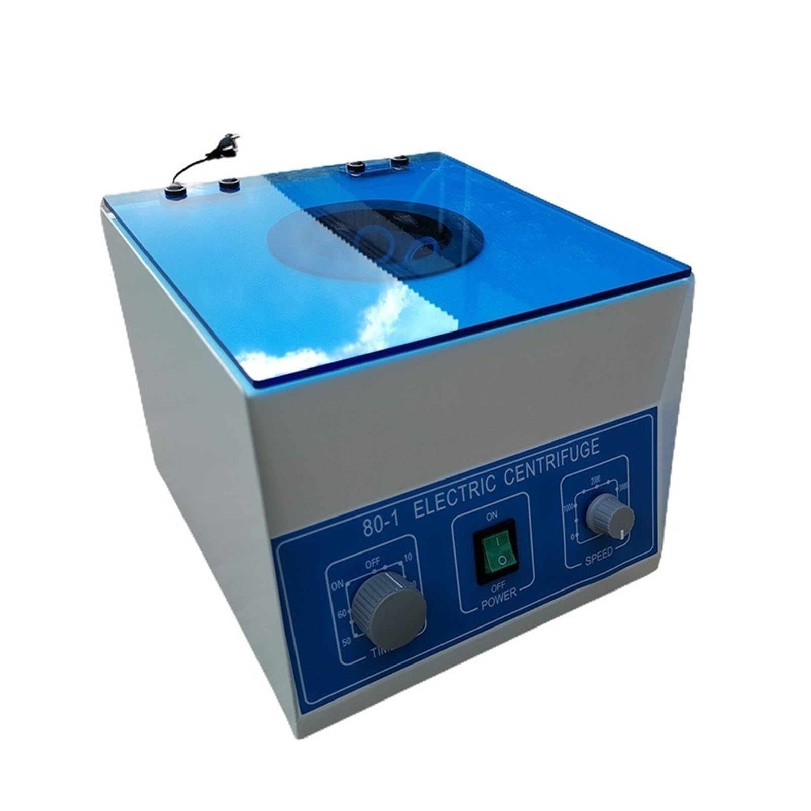 Tischzentrifuge, Elektrische Desktop-Laborzentrifuge, Laborbedarf, Medizinische Praxis, 4000 U/min, 20 Ml X 6, Modell 80-1