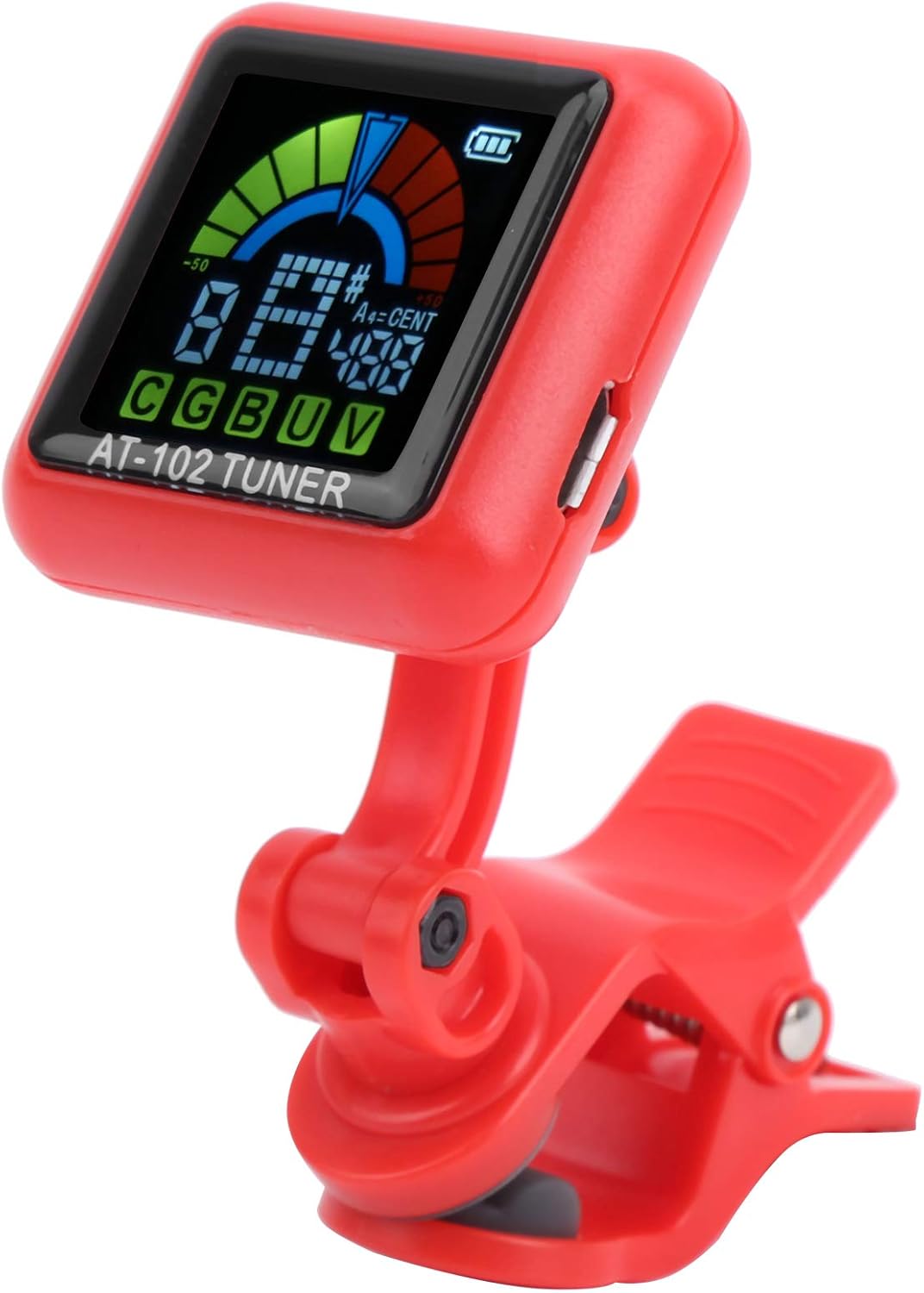 Ukulele Tuner Rechargeable Guitar Tuner Lightweight for