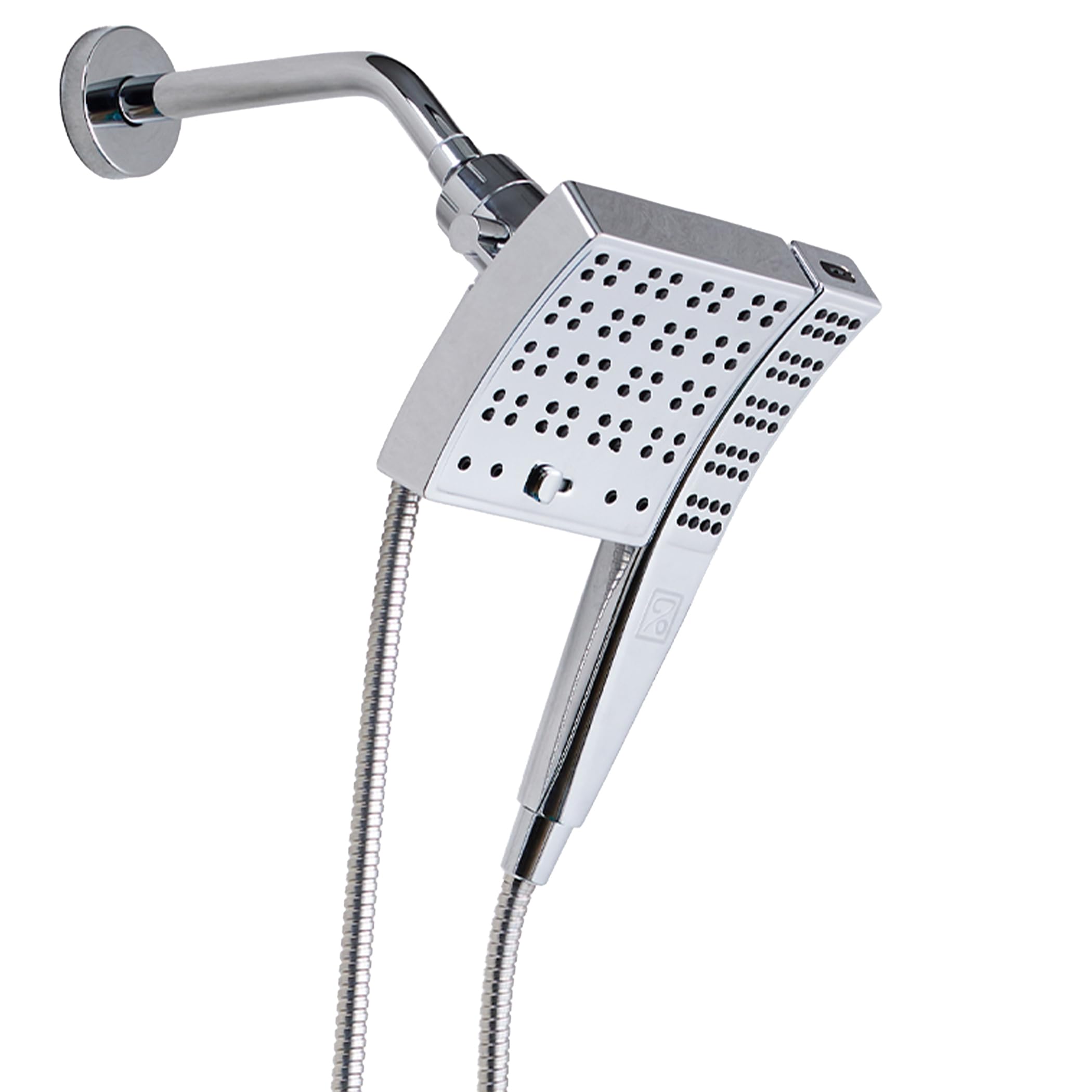 SEVENTY 3-Setting Dual Combo, Fixed and Handheld Showerhead in
