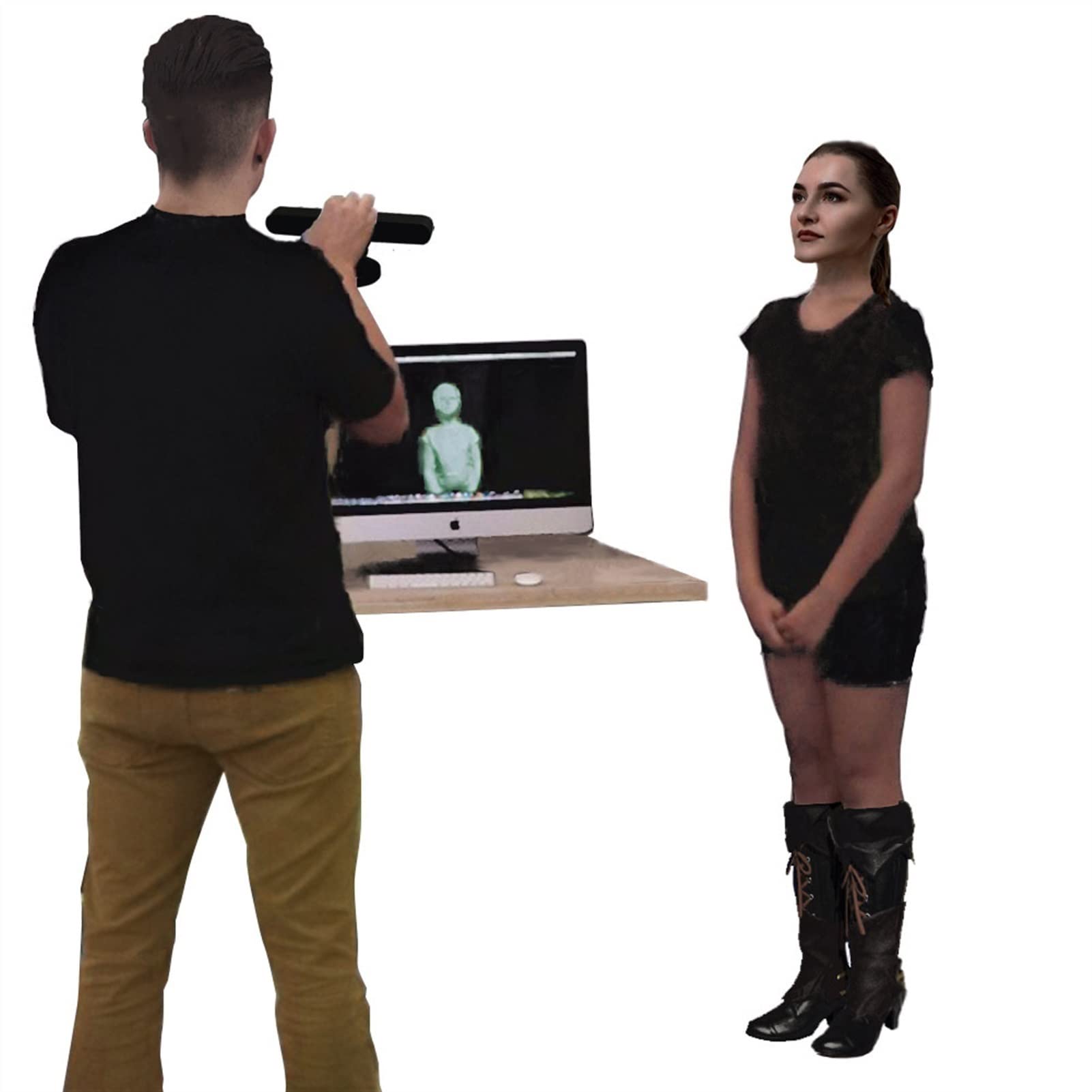Skaner dla 3D Drukarka 3D Handheld Ciało Skaner obiektów twarzy, przenośny Skaner 3D Skaner 3D Skanowanie Skanowanie do drukarki 3D Skanowanie Body Hunman do skanera 3D