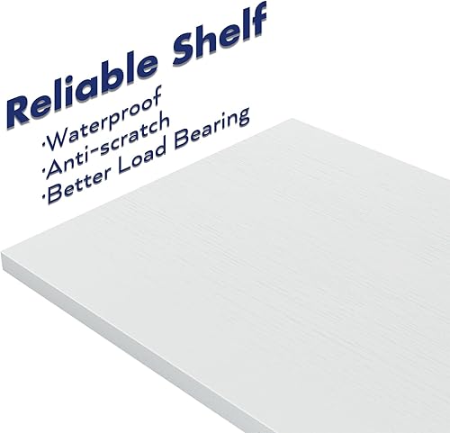 Miniatura 63 de NUMENN Estantería delgada de 3 niveles, estantería organizadora de almacenamiento, estante moderno para dormitorio, sala de estar y oficina en casa,