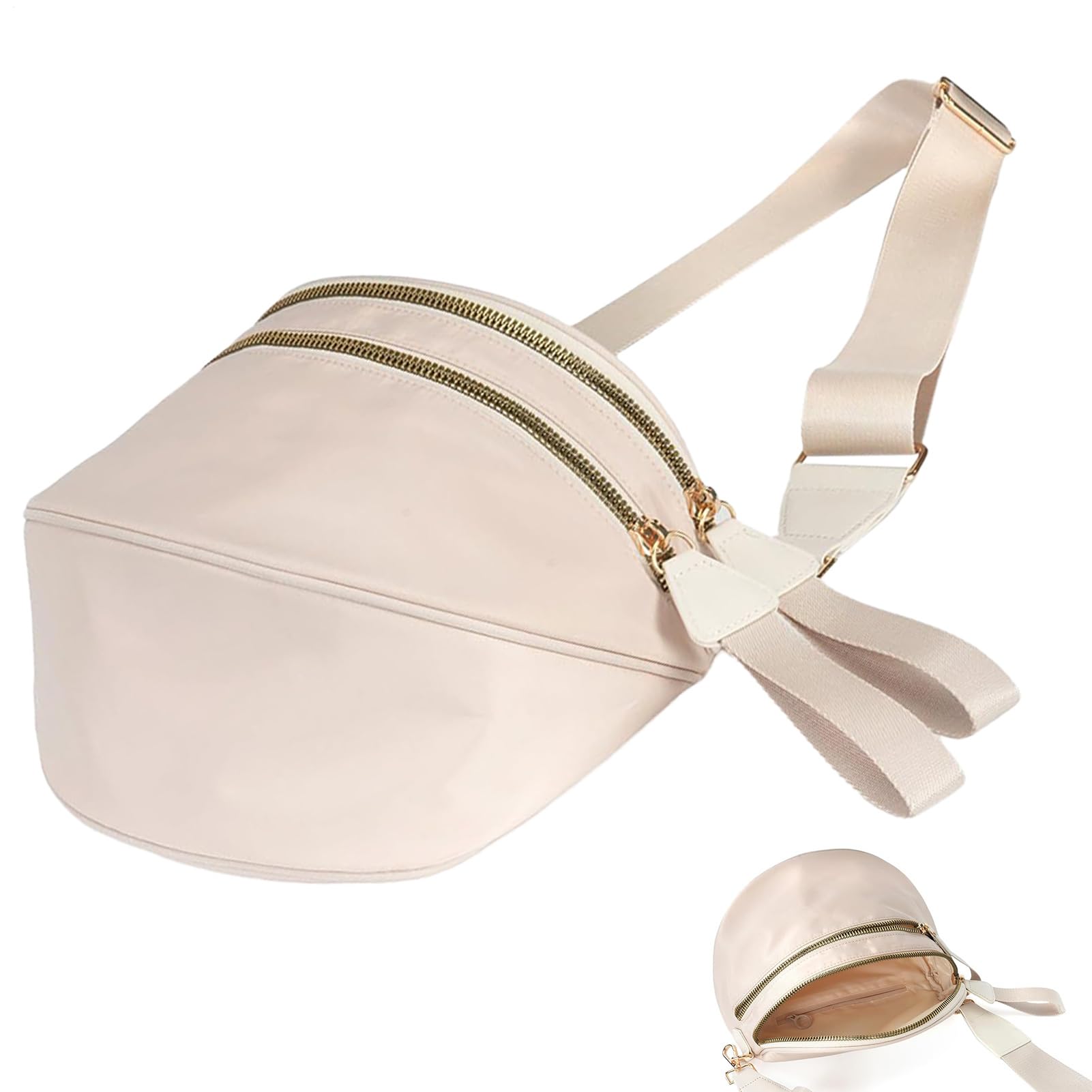 Sac à bandoulière en nylon étanche protégeant vos affaires de bureau - 8