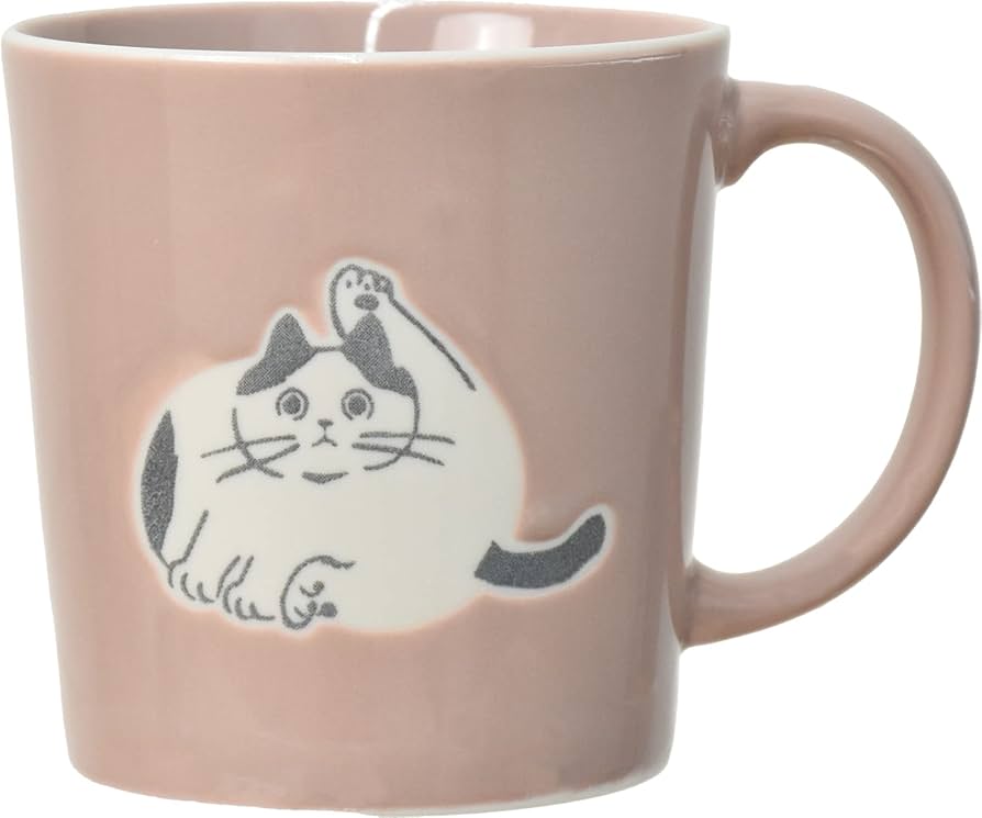 Amazon.co.jp: 逸品社 ChacoChaco マグ カップ 300ml ピンク 60271