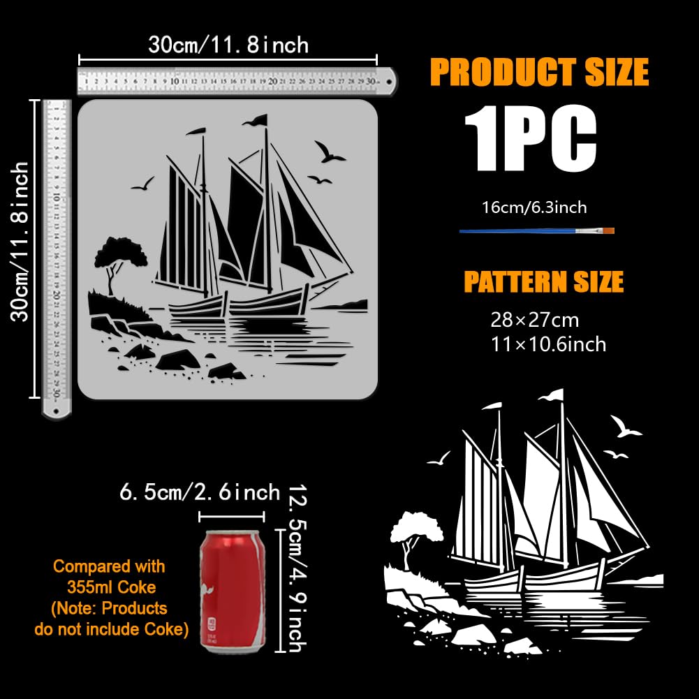 FINGERINSPIRE Pochoirs Koi 29,7 X 21 Cm Pochoirs De Peinture En Plastique Pour Dessin De