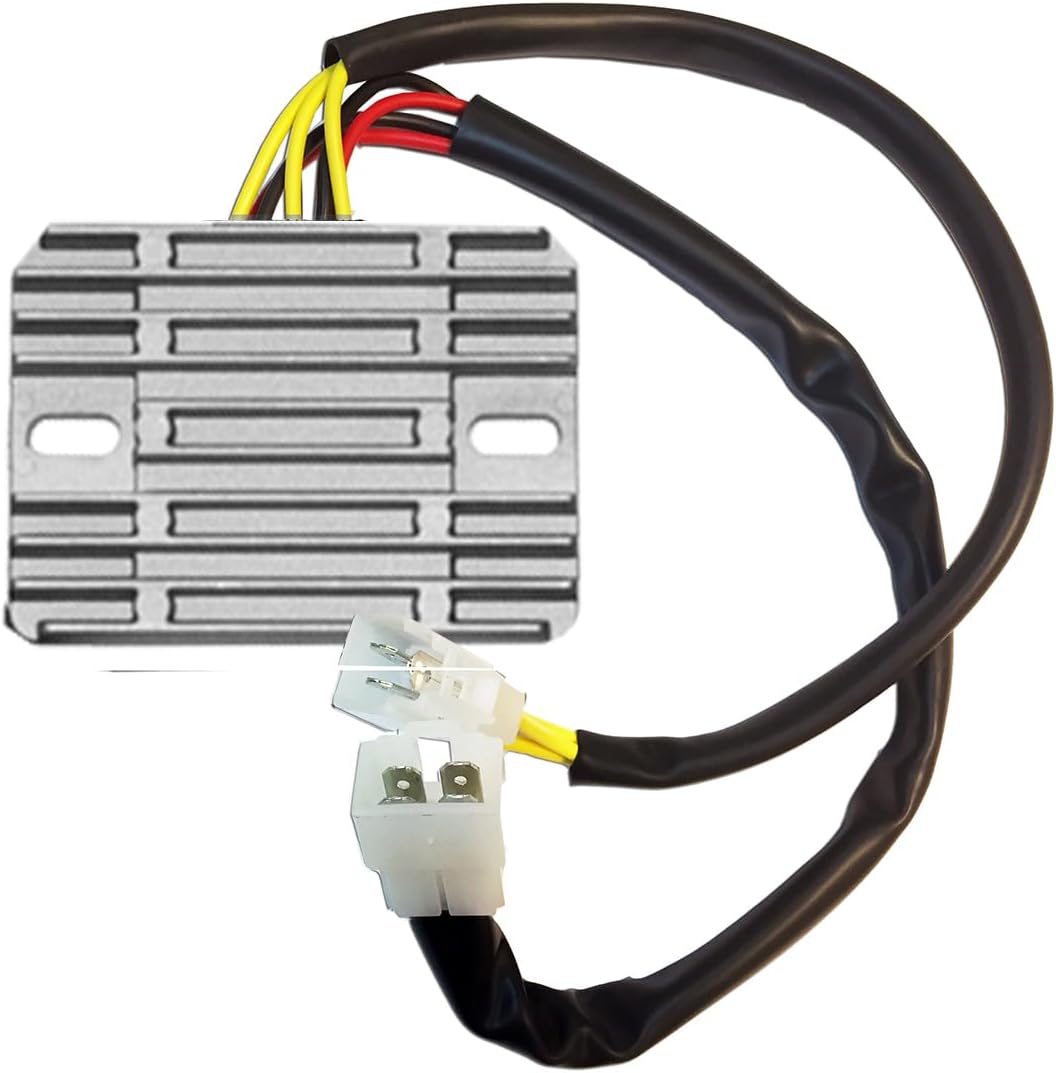 DZE 2493 Voltage Regulator Rectifier | Replacement for Triumph Daytona 600 (2002-2005), Triumph Daytona 650 (2002-2005), Triumph Daytona 955 (1997-2006)... | OEM T1300560, T1300535 | Powersports