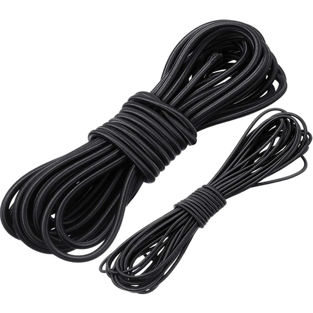 hcaklozgshi Elastic Rubber Rope, 2.5mm To 8mm Sewing Craft Bungee String