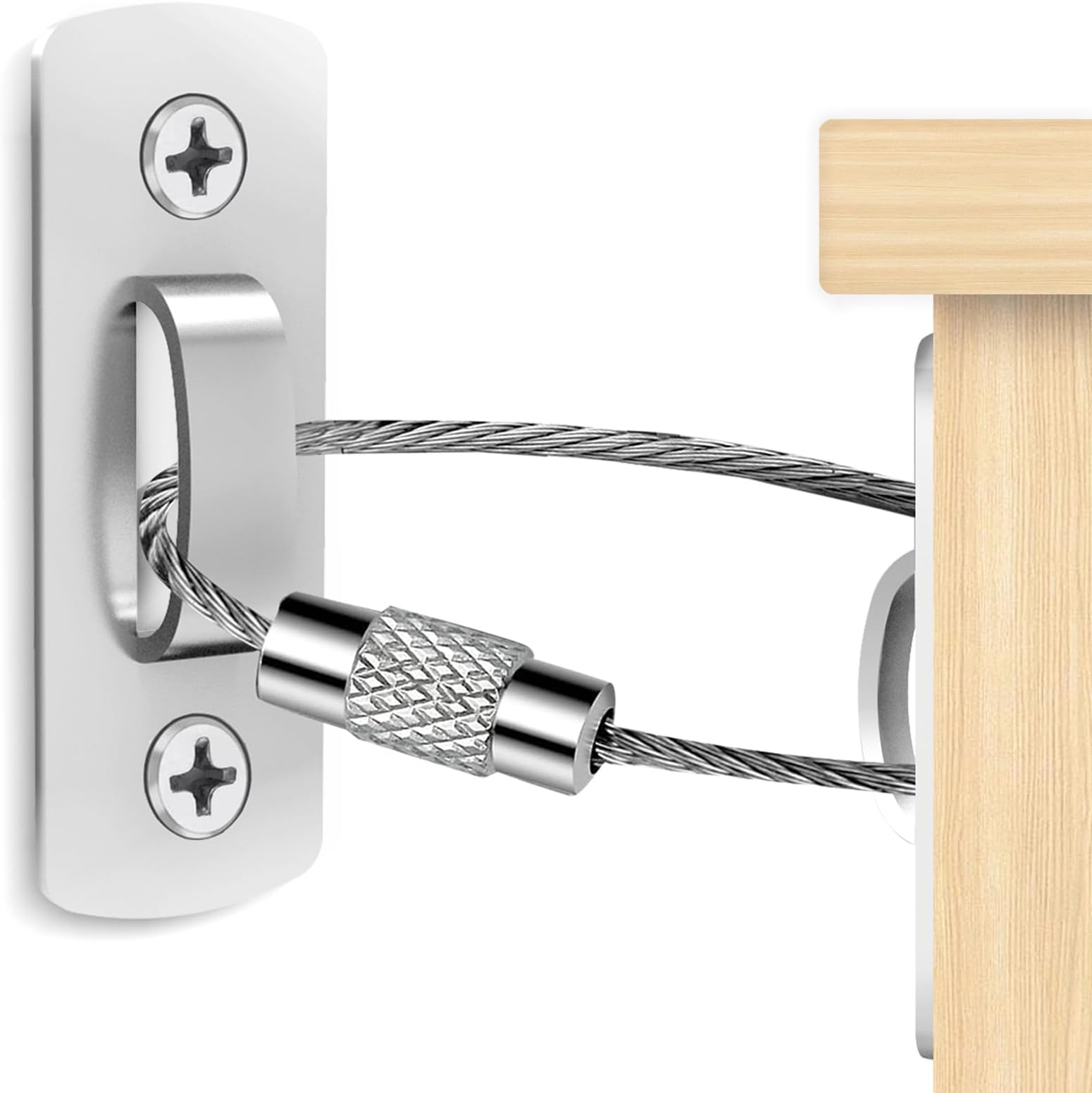 Furniture Anchors for Baby Proofing(6 Pack), 2025 Upgraded Furniture Anchors, Secure 400 Pound Wall Anchors for Furniture Prevent Falling Anti Tip Earthquake Straps for Child Baby Safety