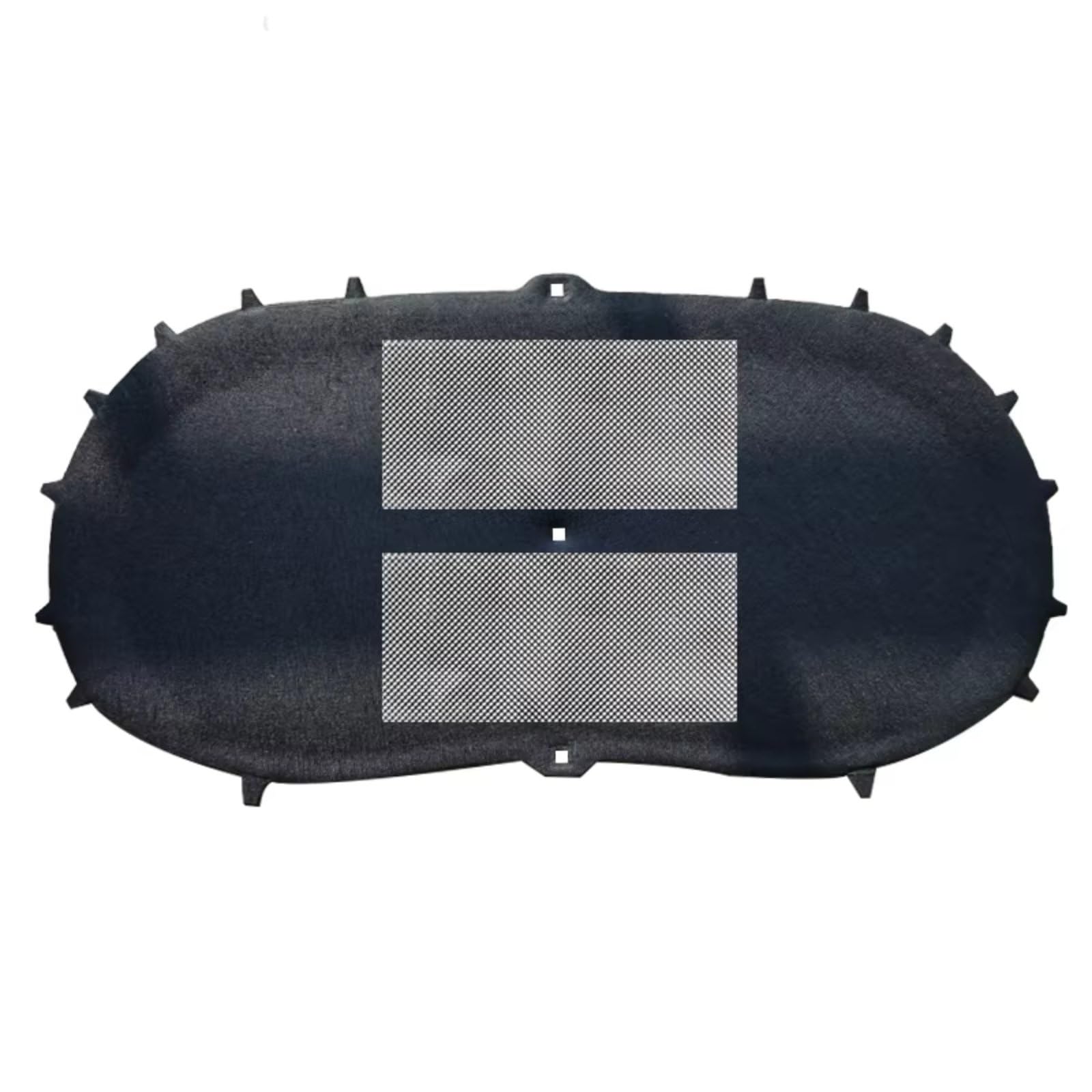 Sywhrev Style B Car Bonnet Insulation Pad Front Hood Engine Sound Insulation Pad Soundproof Cover Thermal Heat Mat Compatible With Vw For Tiguan For Mk1 2007-2016