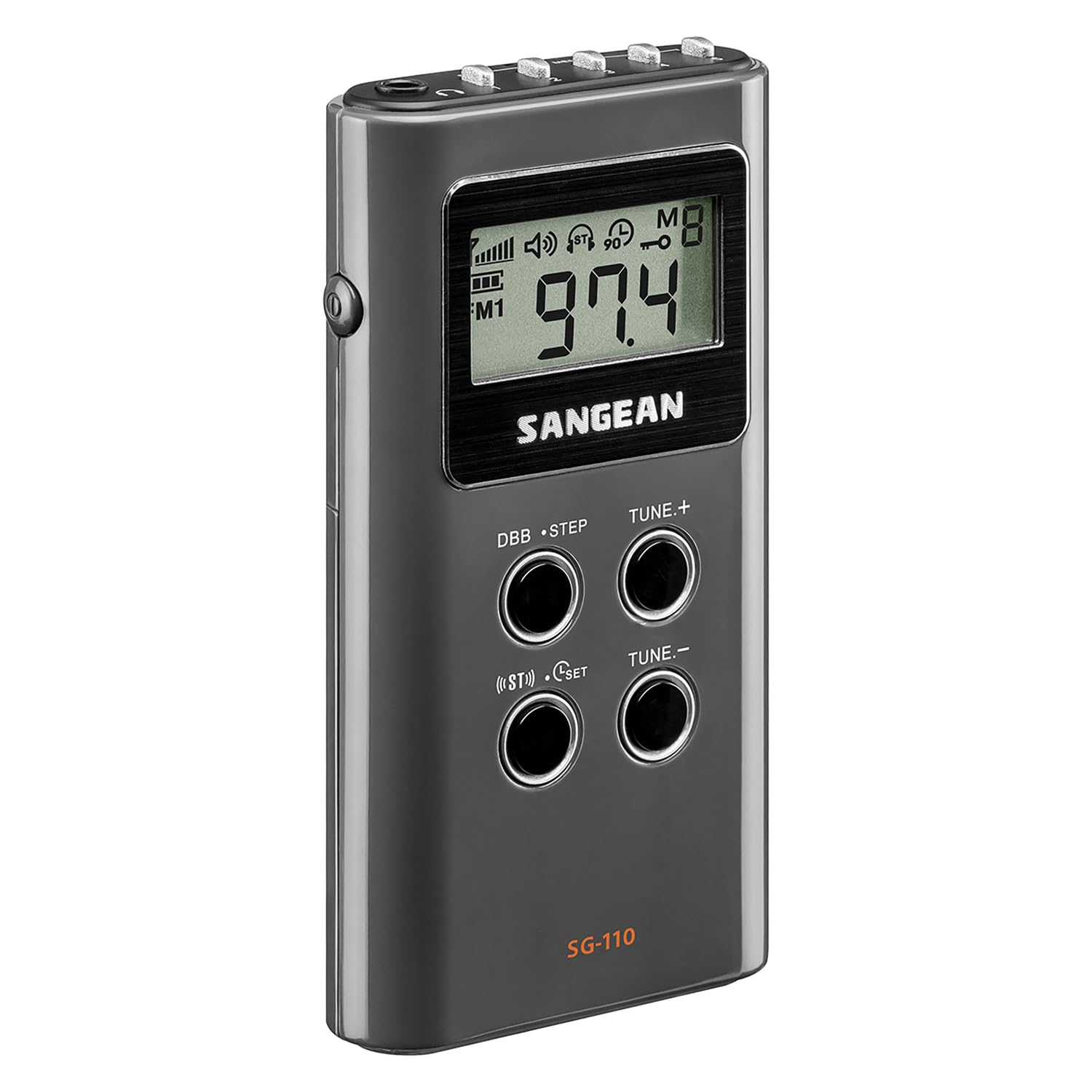 Sangean SG-110 SG-110 Radio Digital portátil FM-Stereo/Am de Bolsillo