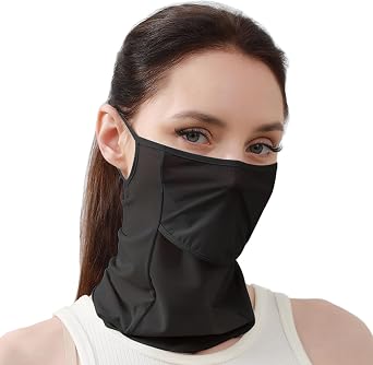 Neck Gaiter Face Mask with UV Protection Face Cover for Sun Protective Balaclava Bandana for Women, Golf Mask