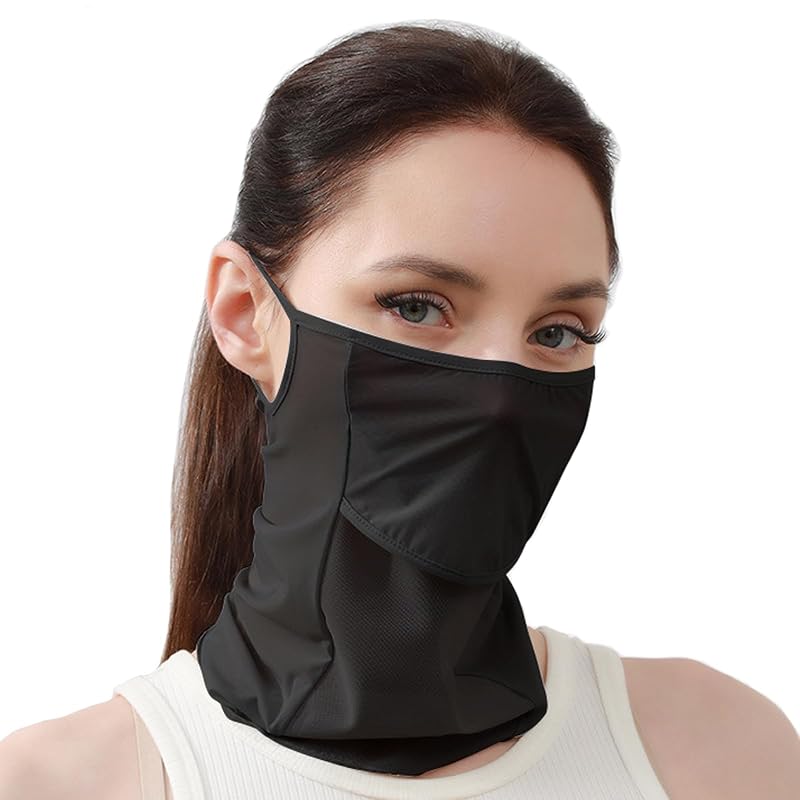 UV Protection Neck Gaiter and Face Cover, UPF50+