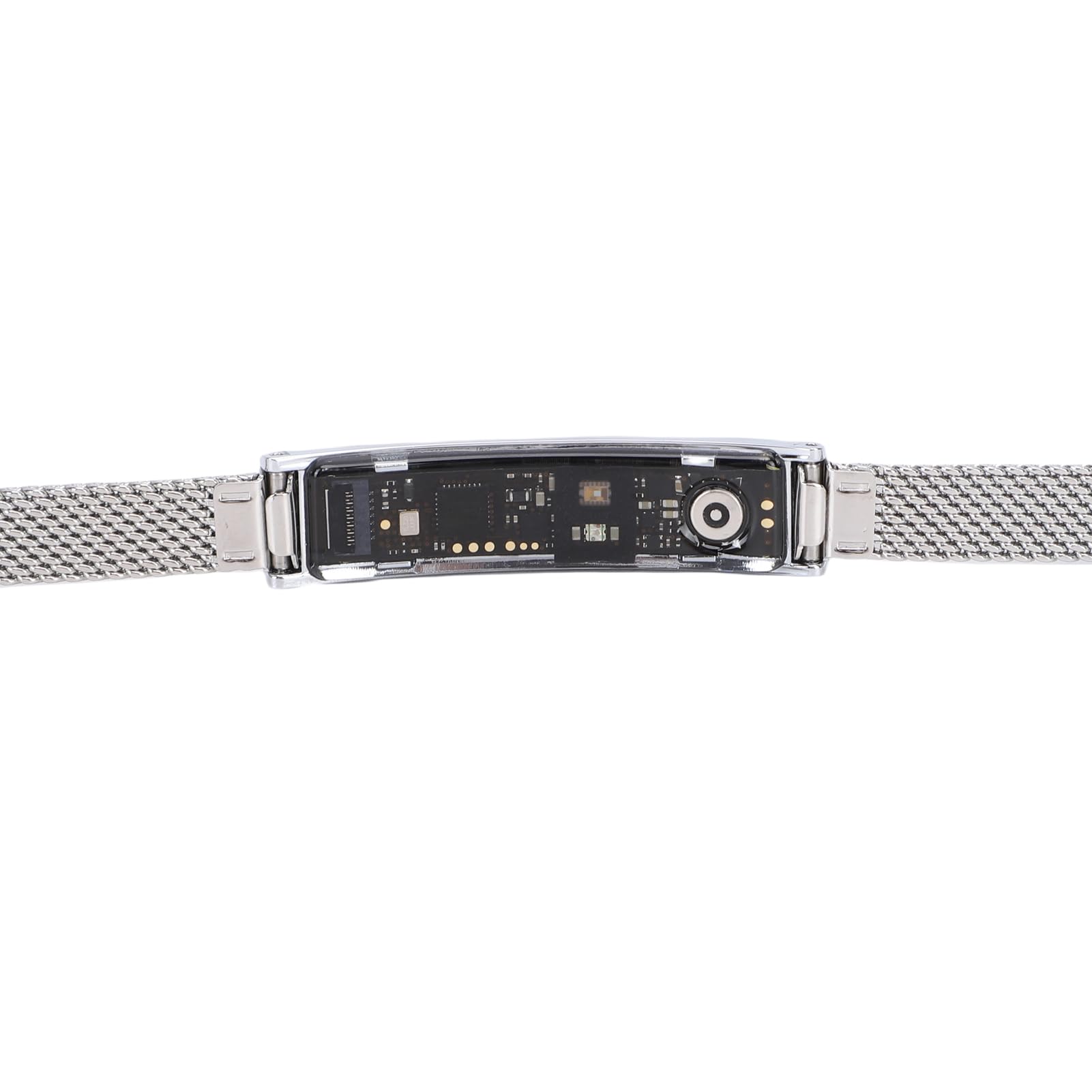 Pulsera Inteligente, Rastreador Actividad Física con Frecuencia Cardíaca/Sangre/oxígeno/Monitor Sueño/podómetro, Pulsera Salud Inteligente Aplicación para Mujeres y Hombres (Silver)