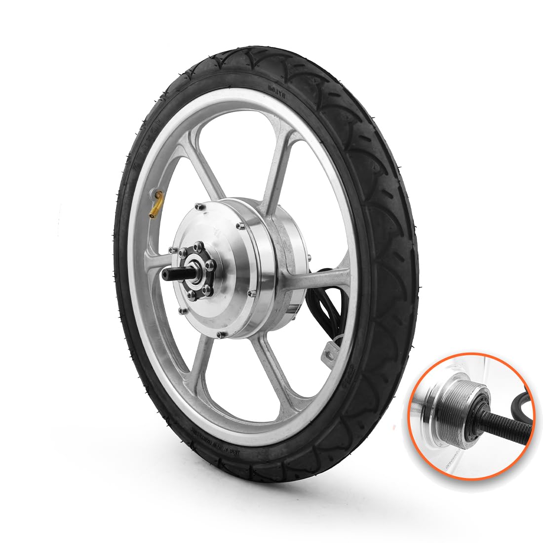 36v 350w 16 Pouces vélo électrique moyeu d’entraînement arrière brushless kit de Roue de Moteur à Engrenages