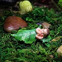 Vista 1 de Figuras en miniatura de hadas durmientes, animales de jardín de hadas para jardín, accesorios, suministros iry, micro paisaje, macetas, decoración