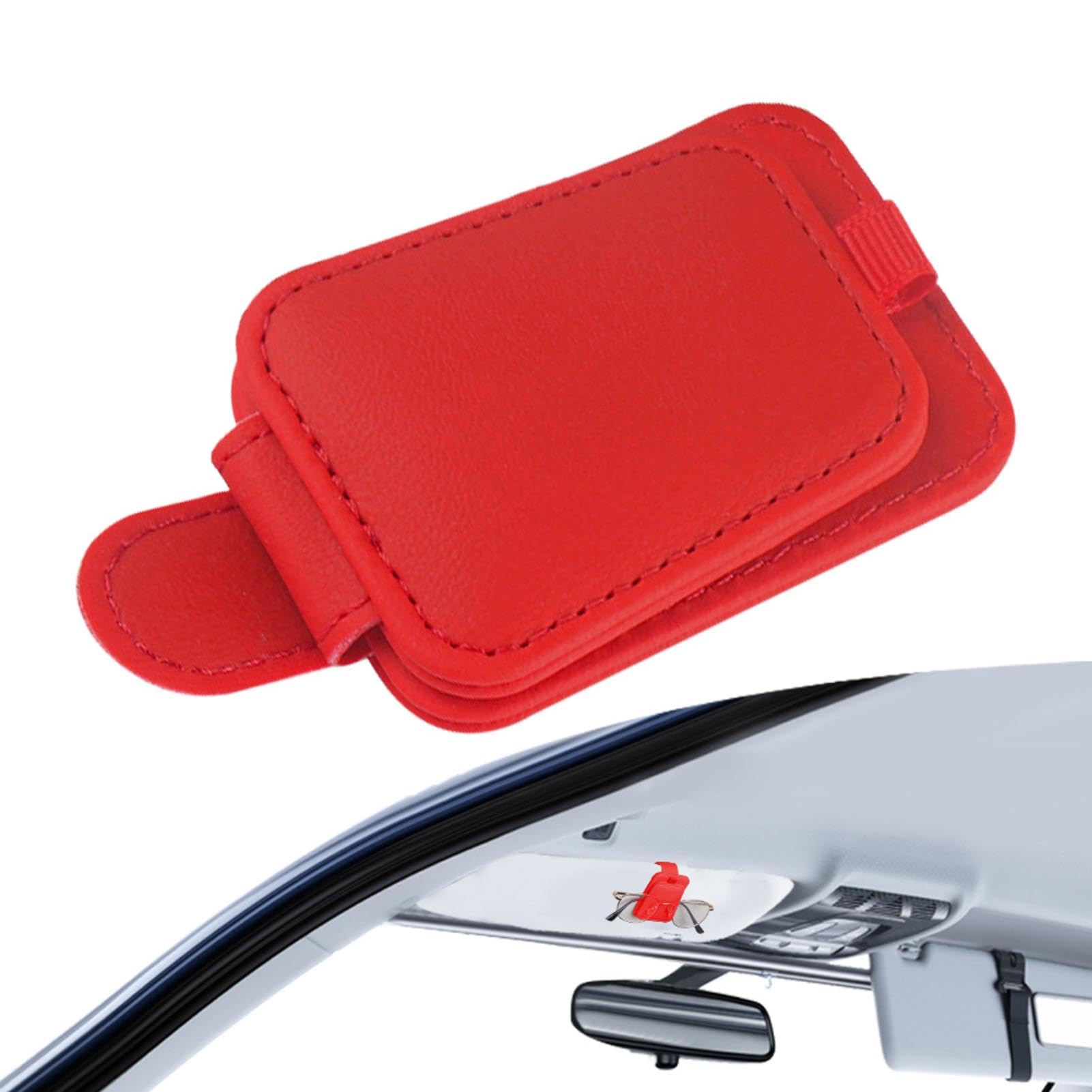 Clip magnetica per occhiali da sole per auto, supporto magnetico per occhiali da sole, clip per occhiali da sole, organizer per occhiali, biglietti, accessori per auto per veicoli