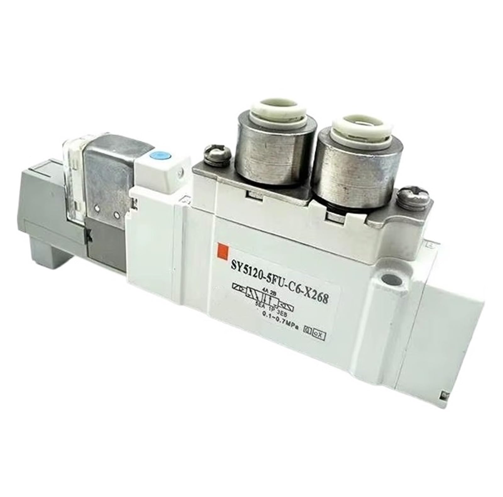 Électrovanne SY5120-5FU-C6-X268 distributeur pilote interne 5/2 pour système pneumatique