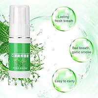 Vista 5 de Spray de respiración oral, rocía mal aliento, espray ambientador de aliento, espray de halitosis de olor oral, elimina el mal aliento, enjuague bucal