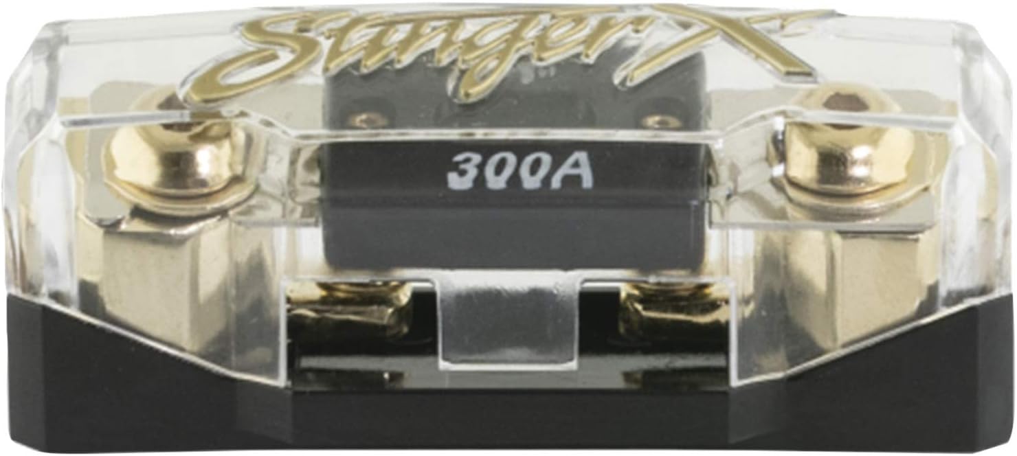 Xlink Universal 0-Gauge to 8-Gauge Power- or Ground-Linkable Fused Distribution Block