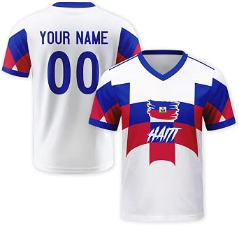 National Flag Soccer Jersey Custom Team Name Number Practic Uniforms Personalized Shirt for Men Women Youth Sports Fans S-4XL