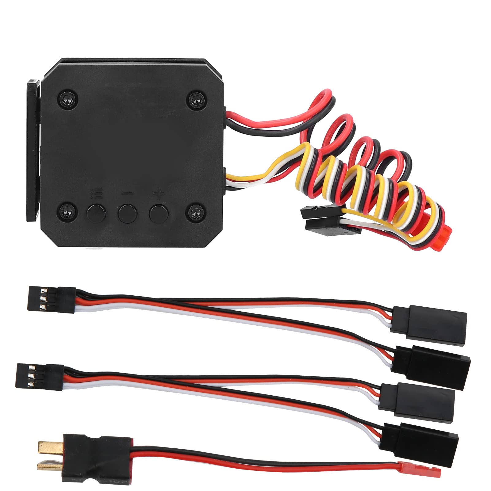Modell der RC Soundeinheit 7 × 7 × 6, Motor-Sound-Simulator, 10 Sound-Effekte, Ersatzteile, Zubehör für Modellauto RC