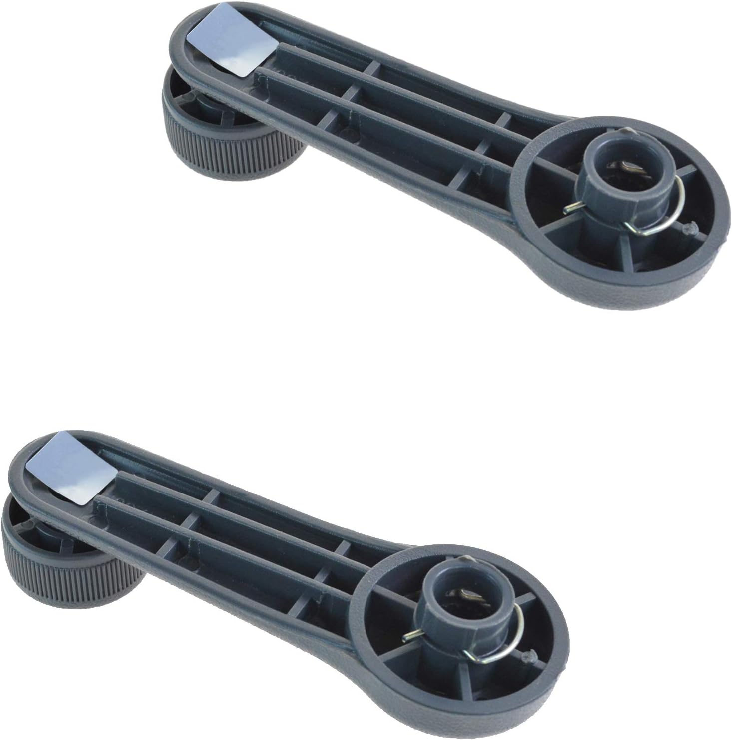 TRQ Window Crank Handle Set Gray