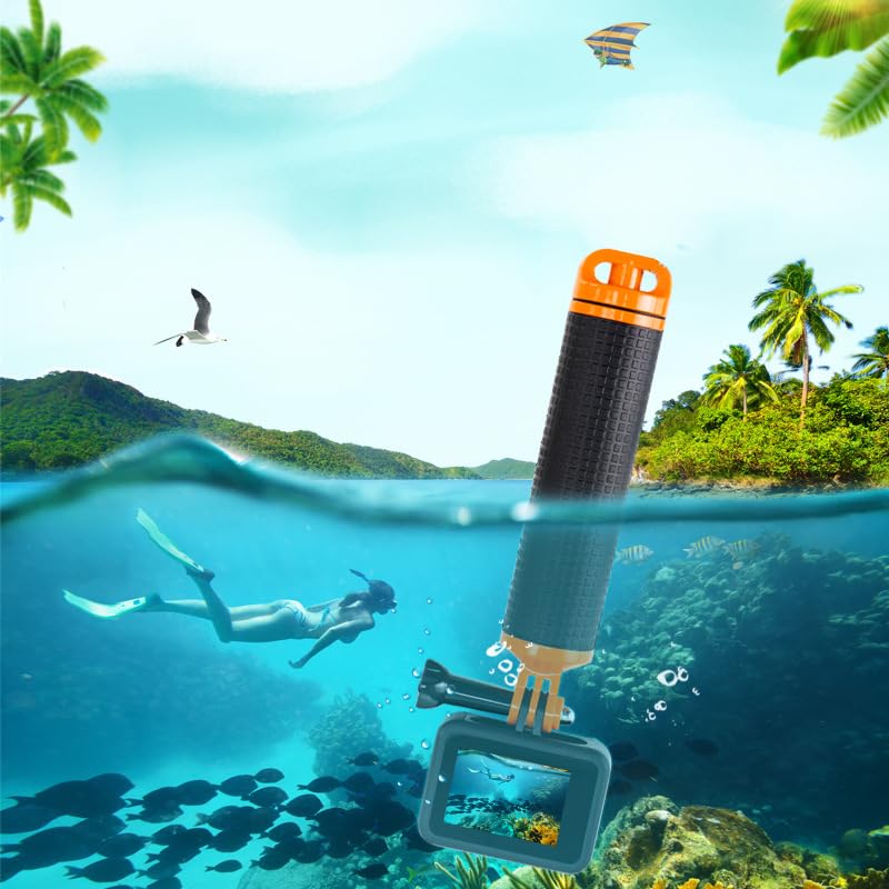 Manico Galleggiante Action Cam Impugnatura Galleggiante Per Action Cam - Compatibile Con GoPro