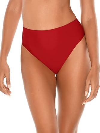 RELLECIGA Womens High Cut Bikini Bottom