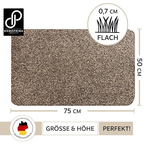 Paillasson microfibre lavable 75 x 50 cm antidérapant et plat - 3