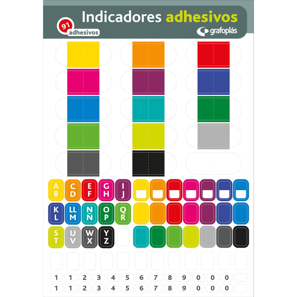 Grafoplas - Élite Carpetas con Fundas, 20 Fundas Transparentes, Cubiertas semirrígidas, Negro, A4