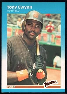 1987 Fleer #416 Tony Gwynn San Diego Padres MLB Baseball Card NM-MT