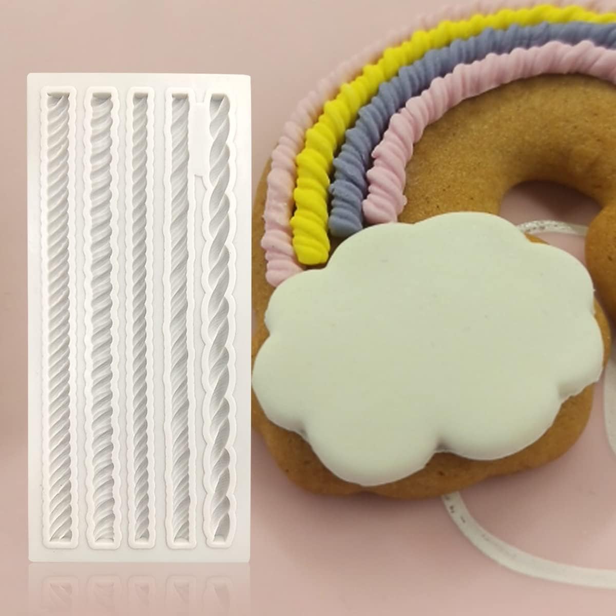 Clay Texture Mold - Polymer Clay Molds for Jewelry Making & Decoration