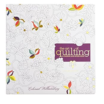 Paperback The Art of Quilting:A Coloring And Pattern Book