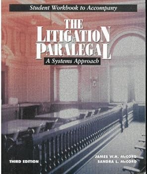CD-ROM Litigation Paralegal: A Systems Approach Workbook Book
