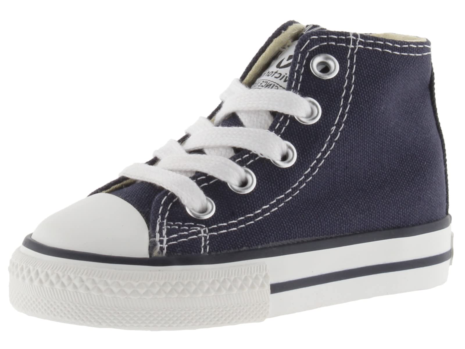 victoria Tribu Unisex Canvas High-Top Trainers & Rubber Toe 106500 for Kids Marino 32