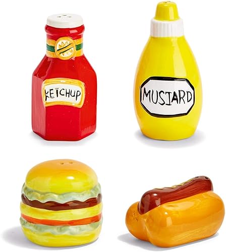 Miniatura 2 de Two's Company Bon Appetite - Juego de salero y pimentero en caja de regalo