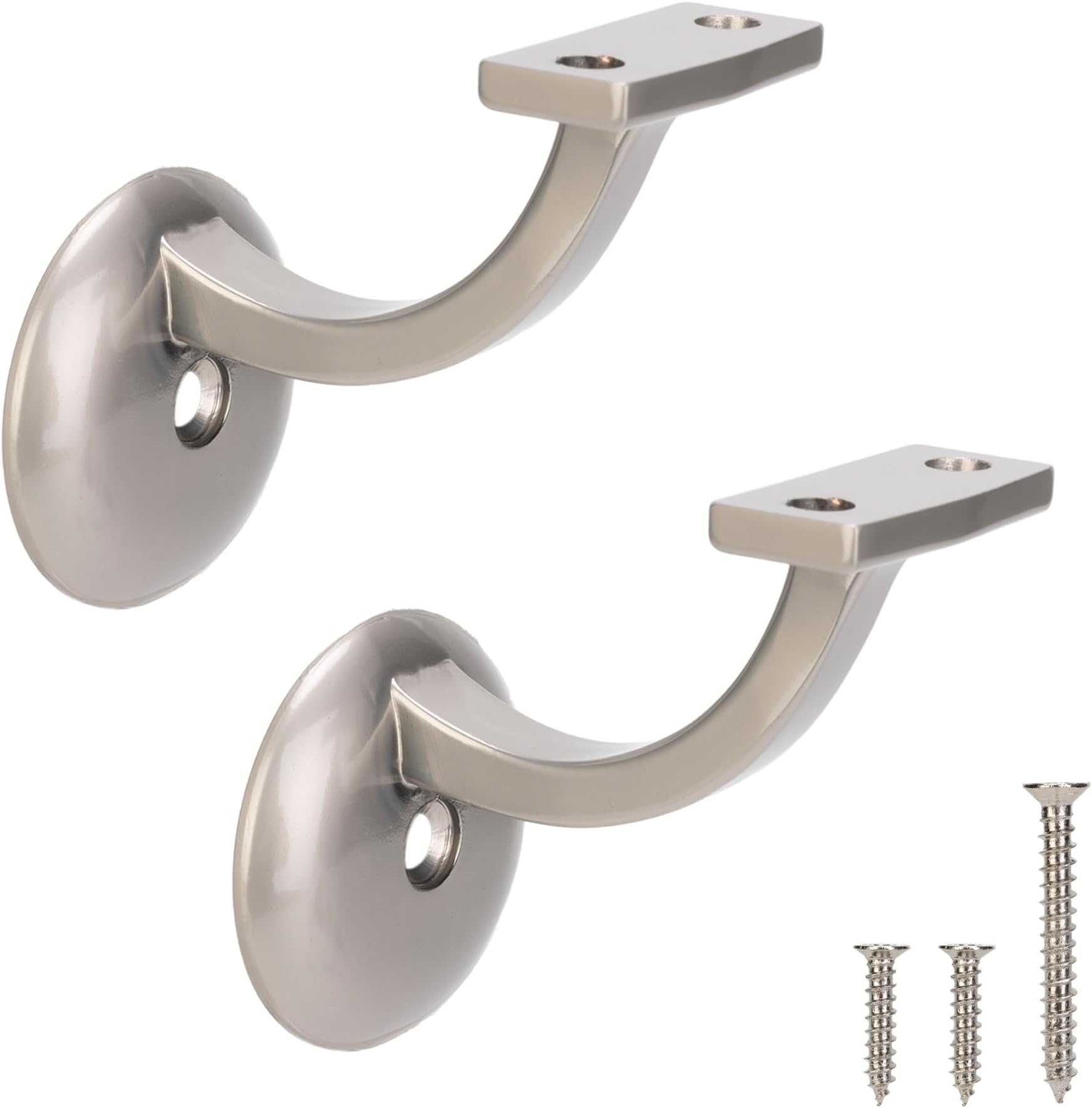 Heavy Duty Solid Cast Iron Handrail Brackets, Railing Brackets for ...