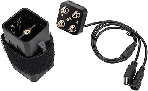 Miniatura 8 de Funda de batería 18650, resistente al agua, soporte de conexión dual USBDC, funda de banco de energía para bicicleta, luz de bicicleta, faro,