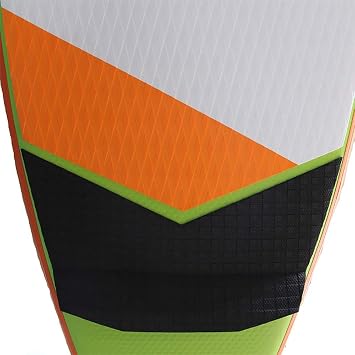 Inflatable Paddle Board All Skill Level Premium Inflatable Paddleboard Stand Inflatable Standing Paddle Board for Adults & Youth Color: Green, Size: 12 x 30 x 10 cm
