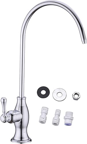 Miniatura 7 de Delle Rosa Grifo purificador de agua potable, grifos comerciales de filtración de agua para sistema de filtro de agua debajo del fregadero, moderno