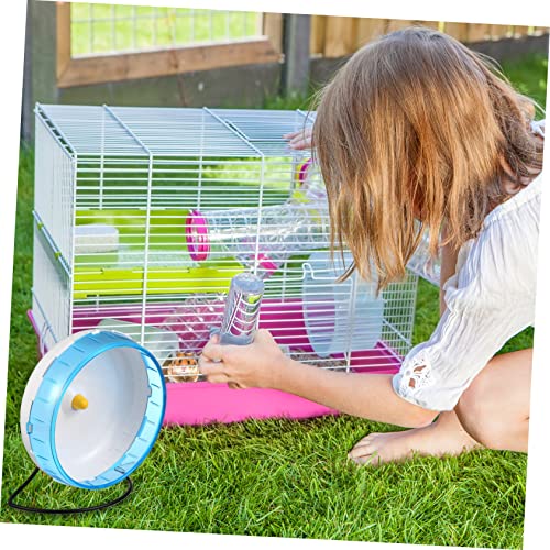 Mipcase Gerbils Redondo Exercício De Corrida Silenciosa Para Roda De Brinquedo Hamster Gerbil Exerci