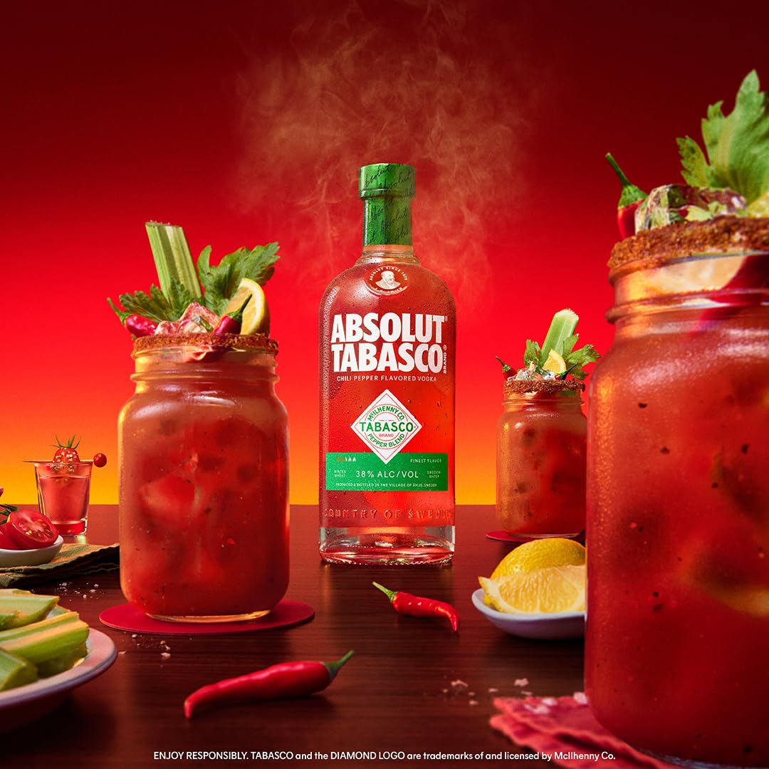 Absolut Tabasco Vodka 700 ml