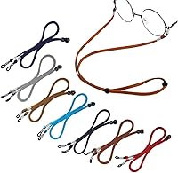 Vista 7 de KECHIO Correa de soporte para lentes de ojos, correas para gafas para hombres y mujeres, soportes para anteojos alrededor del cuello, cadena