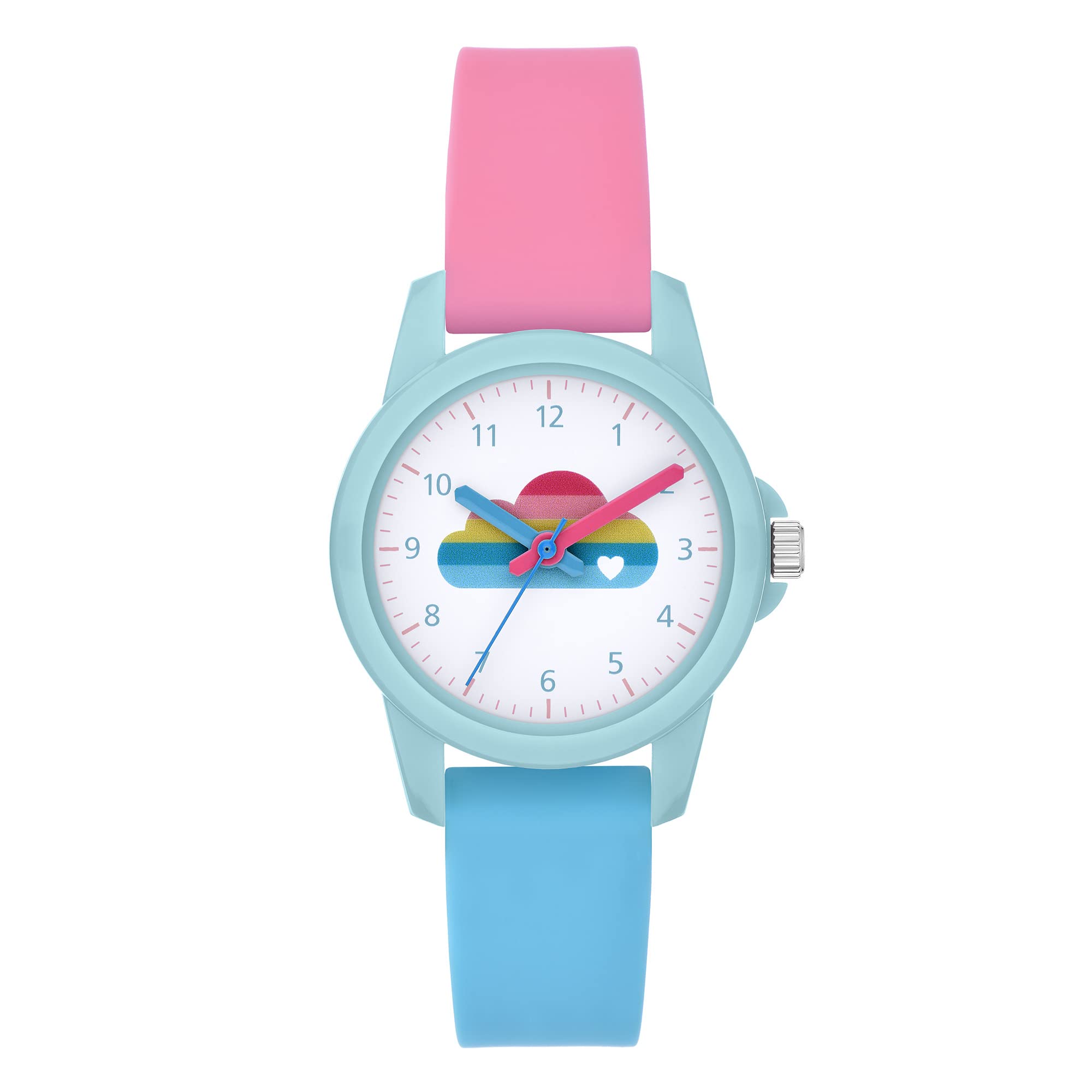 Cool Time Kids Zegarek Dziecięcy Dla Chłopców I Dziewczynek/Wygodny I Wytrzymały Pasek Silikonowy