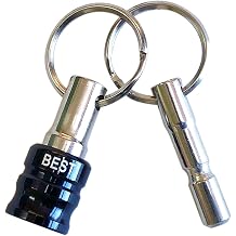 Besttool BTH-2BL Vest Bit Holder with Key Adapter, Black