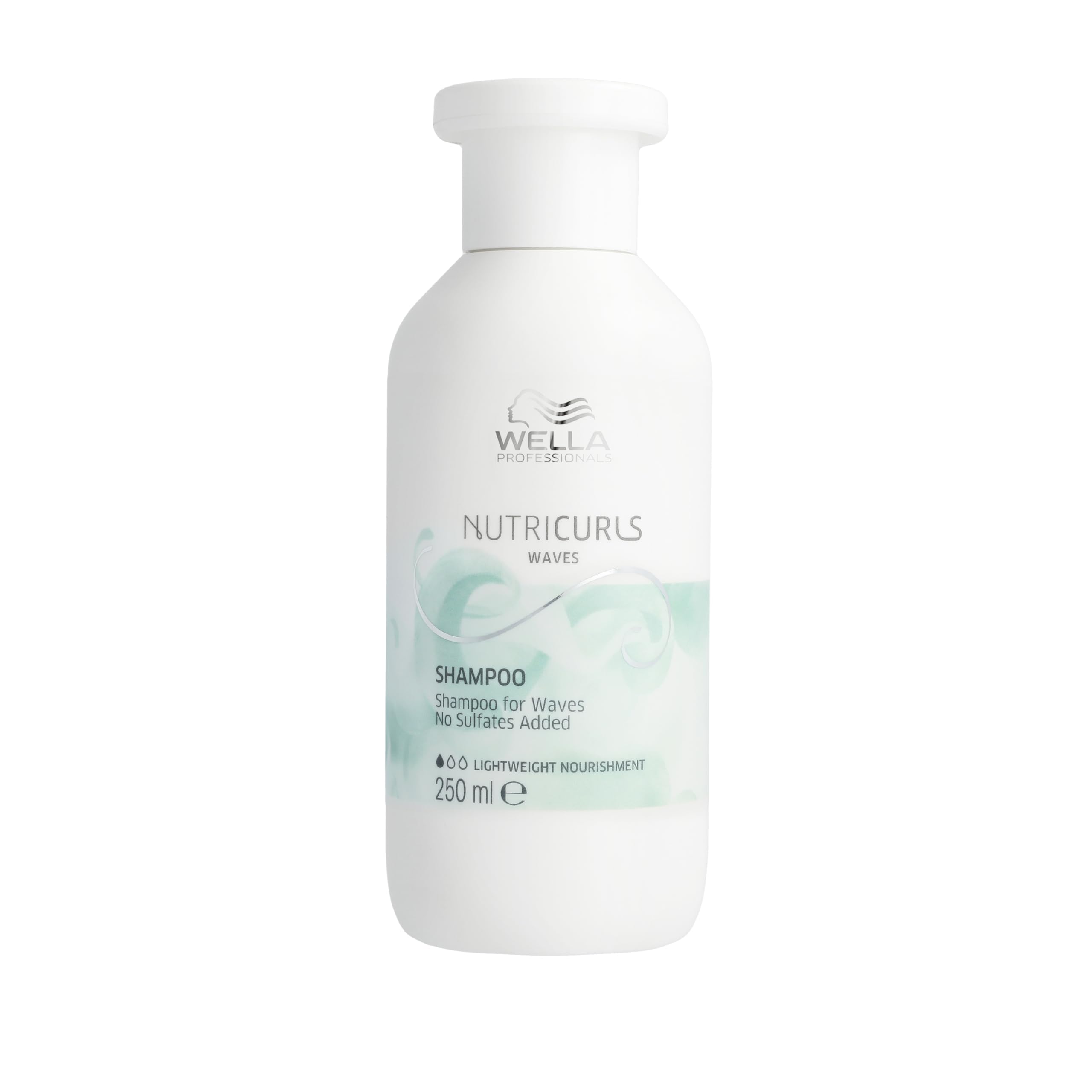 Wella Professionals Nutricurls Shampoo for Waves, Nourish & Define Wavy Hair, Formulated with Nourish-In Complex