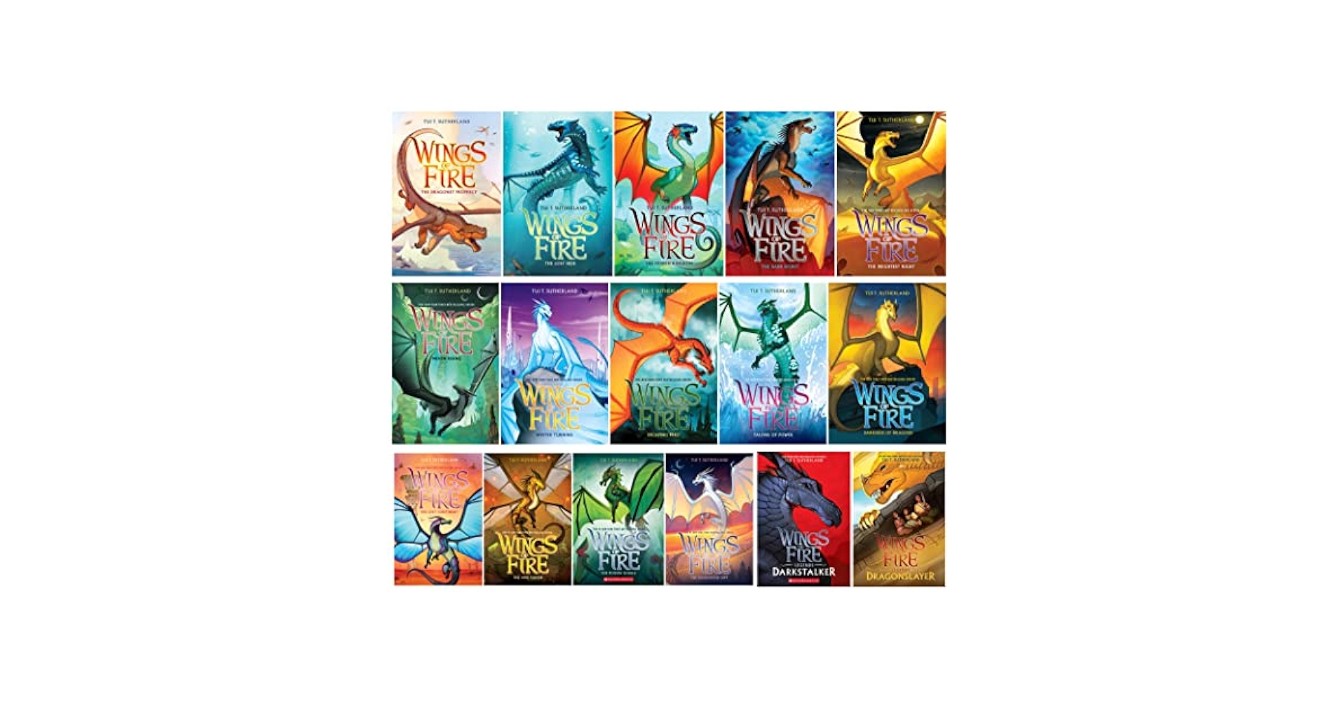 【美品】Wings of Fire 1-15 15冊セット洋書 英語絵本 WINGS OF FIRE 11 TO 15 BOOK SET: Tui T. Sutherland: Amazon