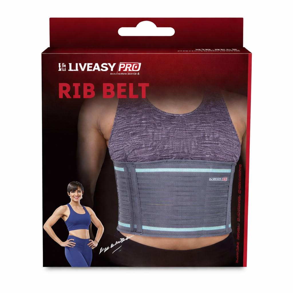 LIVEASY PRO Ortho Care RIB BELT with Velcro Closure (S)-picture-2